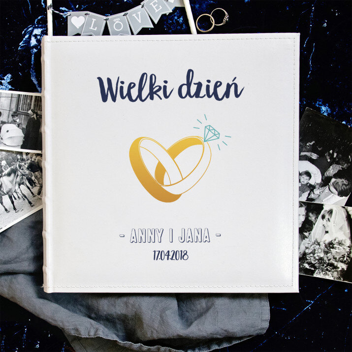 Wielki dzień - Personalizowany Album na zdjęcia