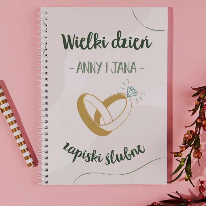Wielki dzień - Planer ślubny na spirali
