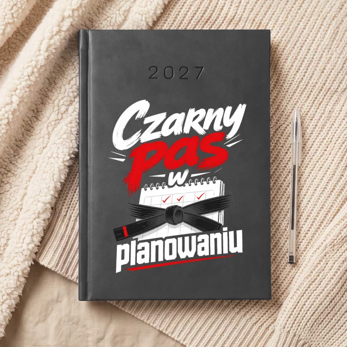 Kalendarz Książkowy A5 2027 Dla Karateki Prezent Dla Mężczyzny: Mistrz Planowania