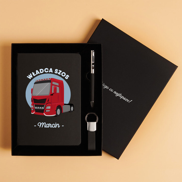 Władca szos - Zestaw z notatnikiem
