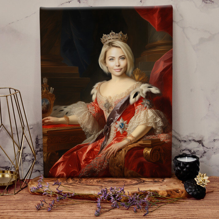 Władczyni - Królewski portret