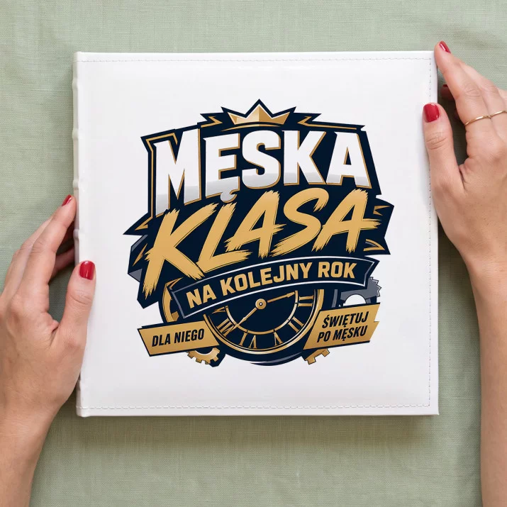 Album Na Zdjęcia Tradycyjny Na Urodziny Prezent Dla Mężczyzny: Męska Elegancja Album Na Zdjęcia Tradycyjny Na Urodziny Prezent Dla Mężczyzny: Męska Elegancja