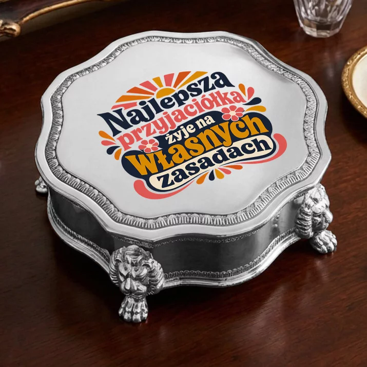 Szkatułka Na Biżuterię Dla Bff Prezent Dla Kobiety: Manifest Niezależności Szkatułka Na Biżuterię Dla Bff Prezent Dla Kobiety: Manifest Niezależności