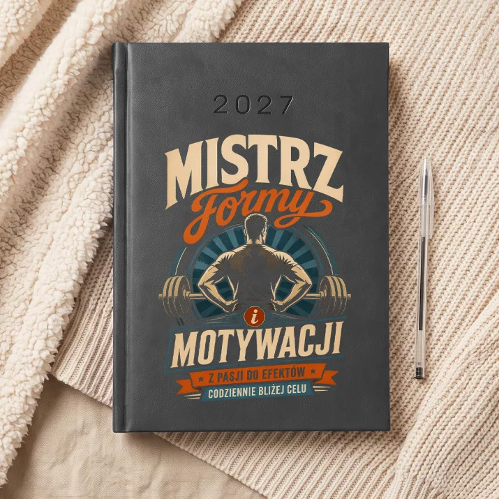 Kalendarz Książkowy A5 2027 Dla Trenera Personalnego Prezent Dla Mężczyzny: Mistrz Formy Kalendarz Książkowy A5 2027 Dla Trenera Personalnego Prezent Dla Mężczyzny: Mistrz Formy