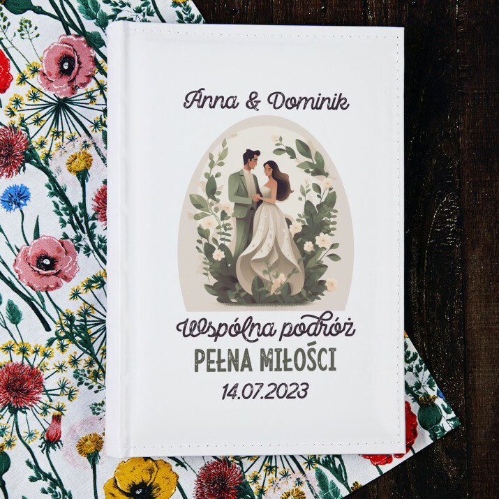 Wspólna podróż pełna miłości - Personalizowany Album na zdjęcia