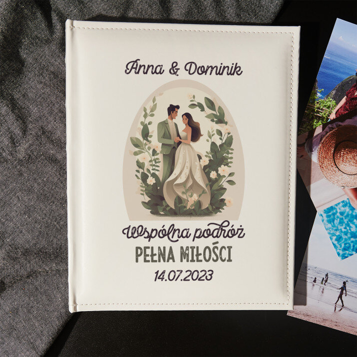 Wspólna podróż pełna miłości - Personalizowany Album na zdjęcia