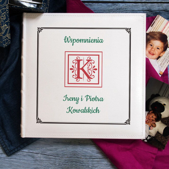 Wspomnienia - Personalizowany Album na zdjęcia