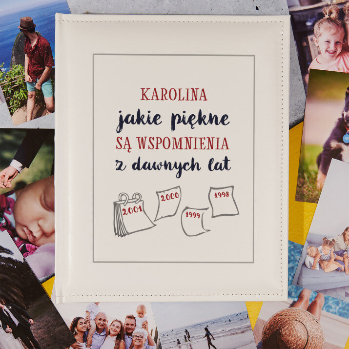 Wspomnienia z dawnych lat - Personalizowany Album na zdjęcia