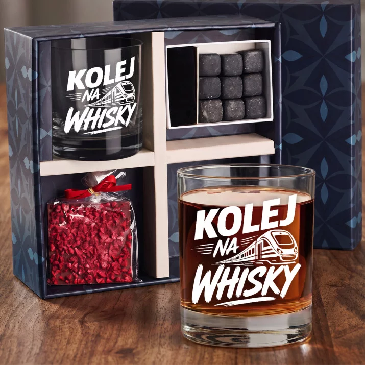 Zestaw Prezentowy Whisky Dla Kolejarza Dla Mężczyzny: Kolej Na Whisky