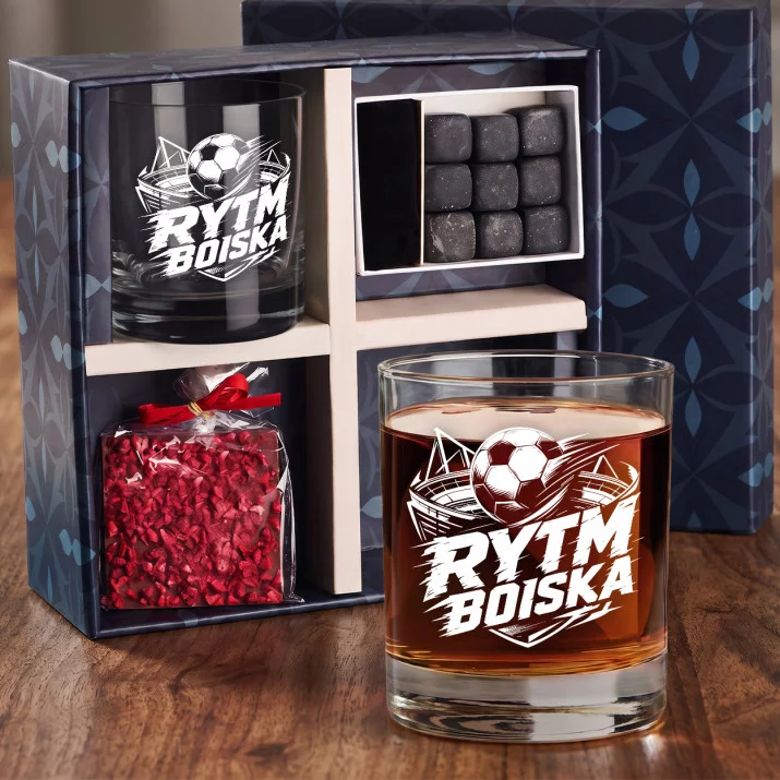 Zestaw Prezentowy Whisky Dla Piłkarza Dla Mężczyzny: Rytm Boiska Zestaw Prezentowy Whisky Dla Piłkarza Dla Mężczyzny: Rytm Boiska