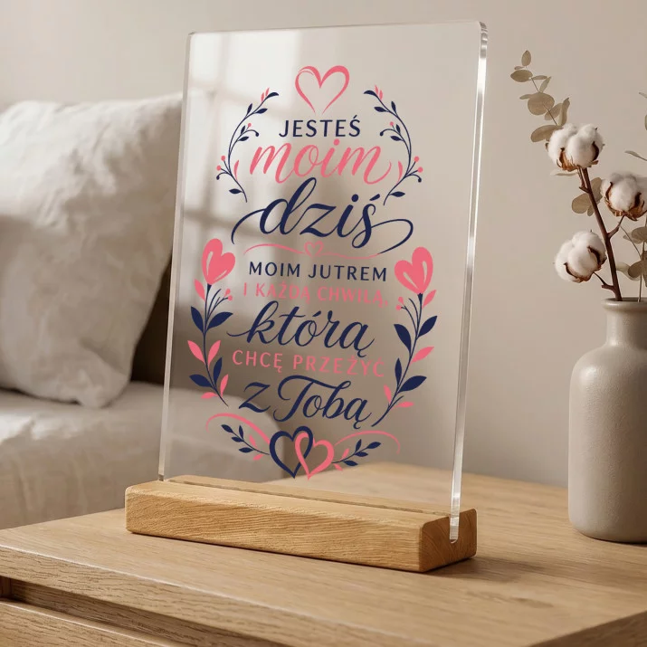 Druk Na Szkle Dla 20 Latki Prezent Na 20 Urodziny Dla Kobiety: Jesteś Moim Dziś Druk Na Szkle Dla 20 Latki Prezent Na 20 Urodziny Dla Kobiety: Jesteś Moim Dziś