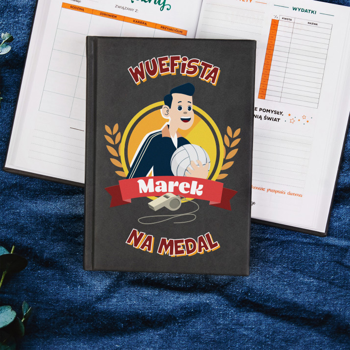 Wuefista na medal - Planer Książkowy A5