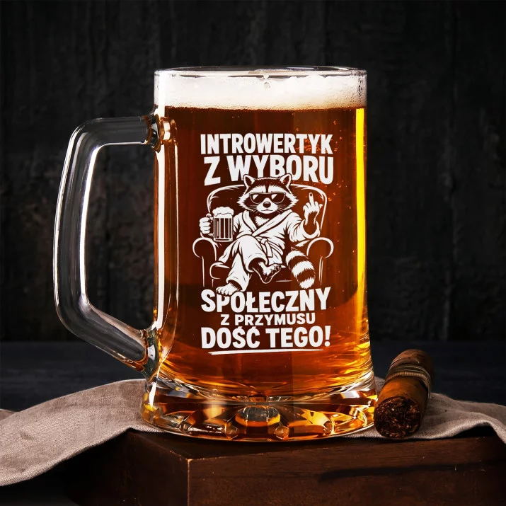 Kufel Dla Introwertyka Prezent Dla Mężczyzny: Introwertyk Z Wyboru
