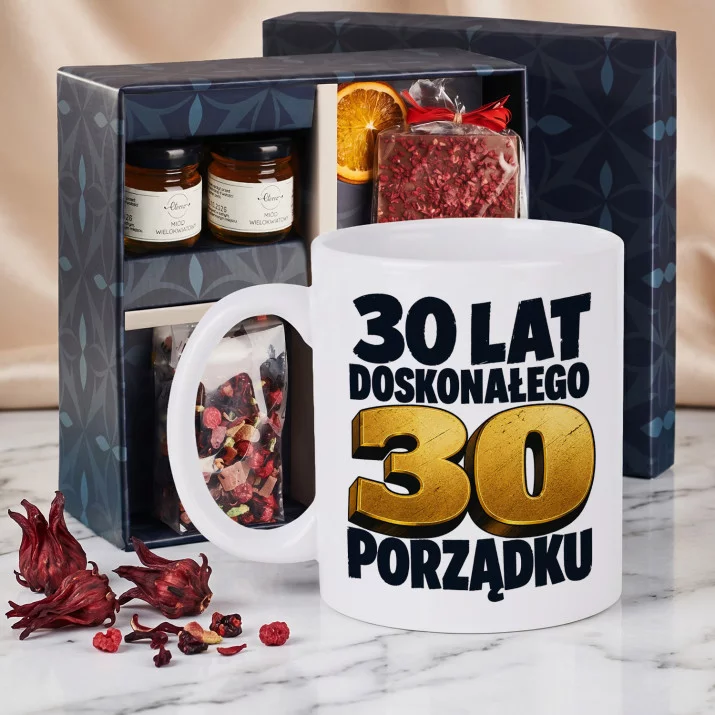 Zestaw Prezenowy Z Kubkiem Na 30 Na 30 Urodziny: 30 Lat Porządku