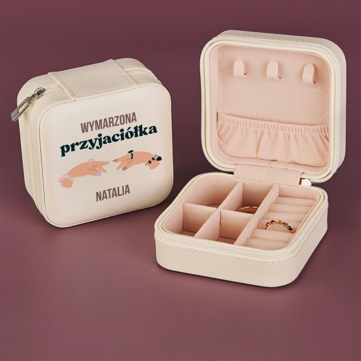 Wymarzona przyjaciółka - Podróżna szkatułka na biżuterię