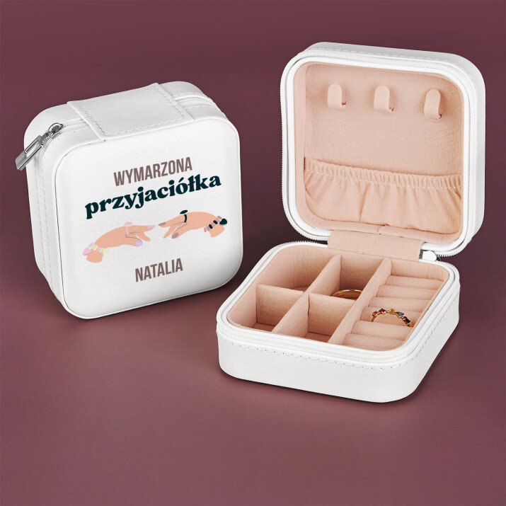 Wymarzona przyjaciółka - Podróżna szkatułka na biżuterię