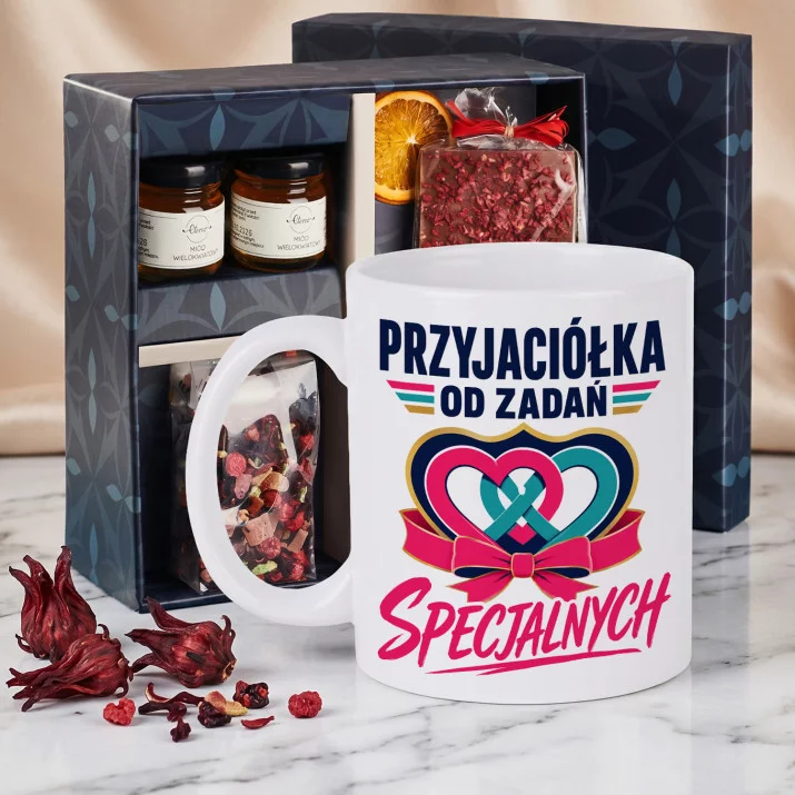 Zestaw Prezenowy Z Kubkiem Dla Przyjaciółki: Do Zadań Specjalnych Zestaw Prezenowy Z Kubkiem Dla Przyjaciółki: Do Zadań Specjalnych
