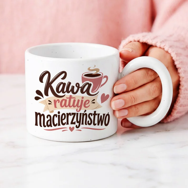 Kubek Z Okrągłym Uchem Dla Świeżo Upieczonej Mamy Prezent Na Dzień Mamy Dla Kobiety: Ciepły Sarkazm Kubek Z Okrągłym Uchem Dla Świeżo Upieczonej Mamy Prezent Na Dzień Mamy Dla Kobiety: Ciepły Sarkazm