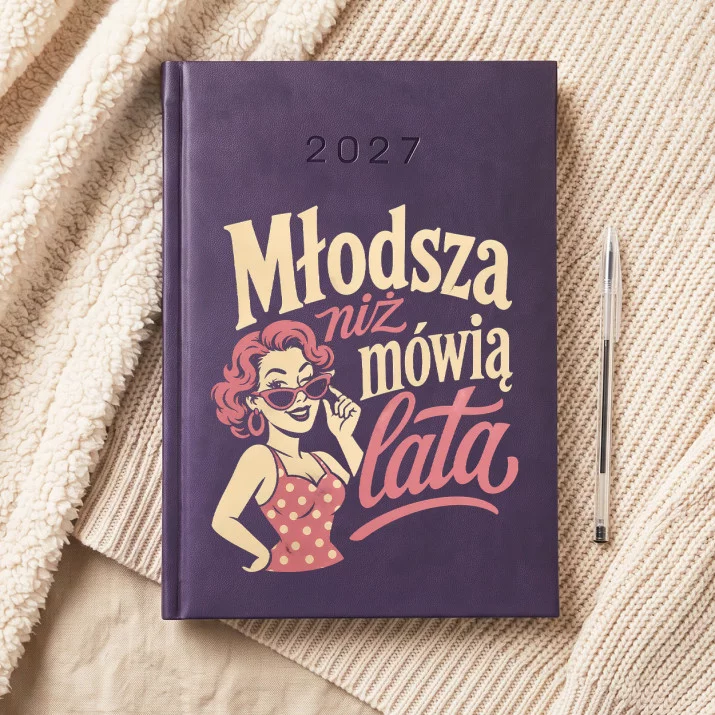 Kalendarz Książkowy A5 2027 Na 50Tke Prezent Dla 50 Latki Kobiety: Żartobliwa Dojrzałość