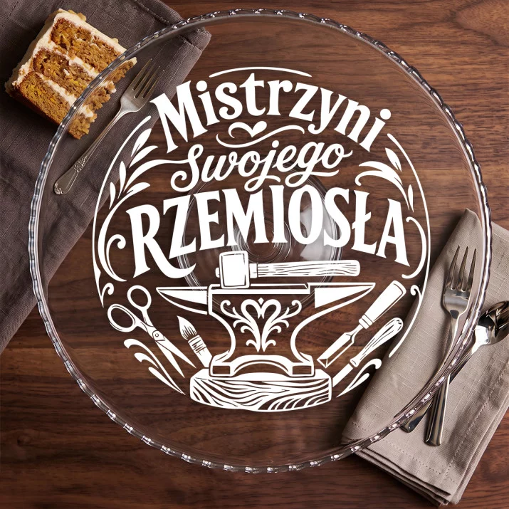 Patera Na Ciasto Dla 35 Latki Prezent Na 35 Urodziny Dla Kobiety: Duma Rzemieślniczki Patera Na Ciasto Dla 35 Latki Prezent Na 35 Urodziny Dla Kobiety: Duma Rzemieślniczki