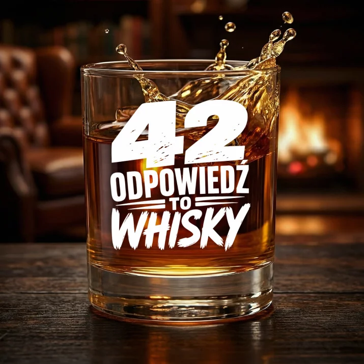 Szklanka Do Whisky Dla 42 Latka Prezent Na 40 Urodziny Dla Mężczyzny: 42 Odpowiedź To Whisky Szklanka Do Whisky Dla 42 Latka Prezent Na 40 Urodziny Dla Mężczyzny: 42 Odpowiedź To Whisky