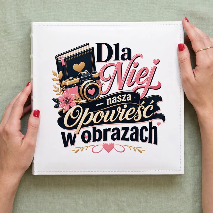 Album Na Zdjęcia Tradycyjny Dla Niej Prezent Na Walentynki Dla Kobiety: Zmysłowa Elegancja Album Na Zdjęcia Tradycyjny Dla Niej Prezent Na Walentynki Dla Kobiety: Zmysłowa Elegancja