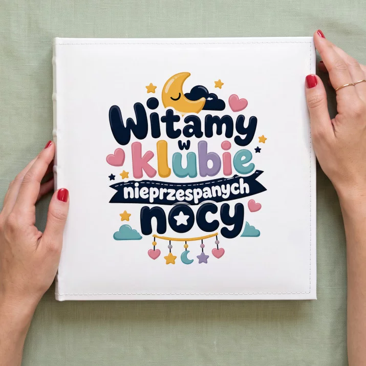 Album Na Zdjęcia Tradycyjny Na Narodziny Dziecka Prezent Dla Pary: Klub Nocnych Zmian Album Na Zdjęcia Tradycyjny Na Narodziny Dziecka Prezent Dla Pary: Klub Nocnych Zmian