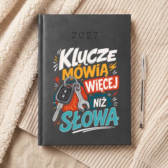Kalendarz Książkowy A5 2027 Dla Mechanika Prezent Dla Mężczyzny: Warsztatowy Szyk Kalendarz Książkowy A5 2027 Dla Mechanika Prezent Dla Mężczyzny: Warsztatowy Szyk