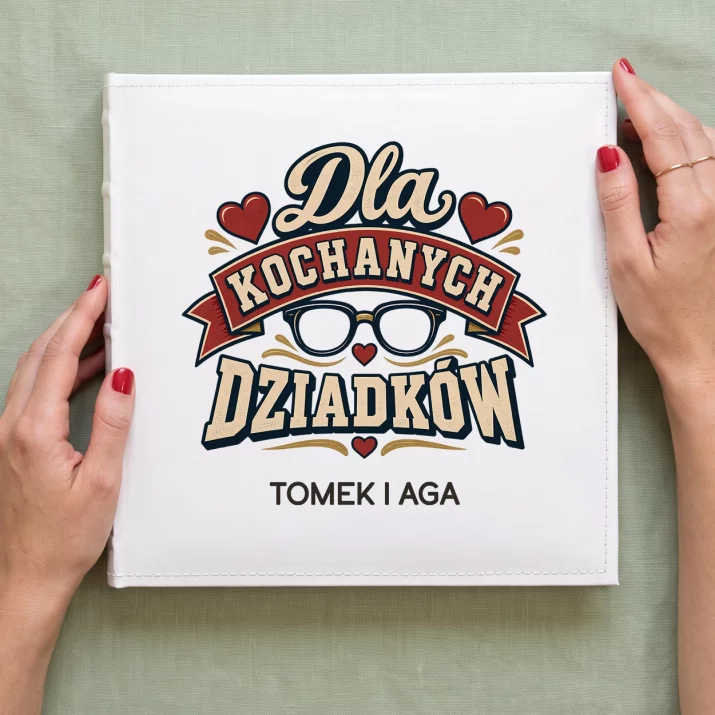Album Na Zdjęcia Tradycyjny Na Dzień Babci i Dziadka Prezent Dla Babci i Dziadka Pary: Dla Kochanych Dziadków Album Na Zdjęcia Tradycyjny Na Dzień Babci i Dziadka Prezent Dla Babci i Dziadka Pary: Dla Kochanych Dziadków