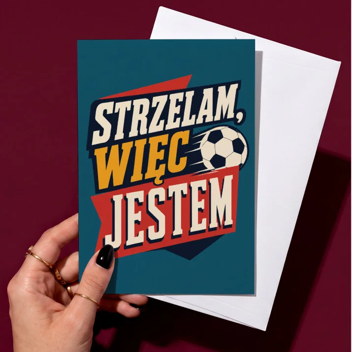 Kartka z Życzeniami Dla Piłkarza Dla Mężczyzny: Piłkarski Humor