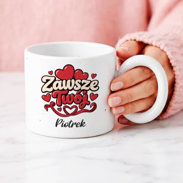 Kubek Premium Dla Narzeczonego Prezent Na Dzień Chłopaka Dla Mężczyzny: Zawsze Twój