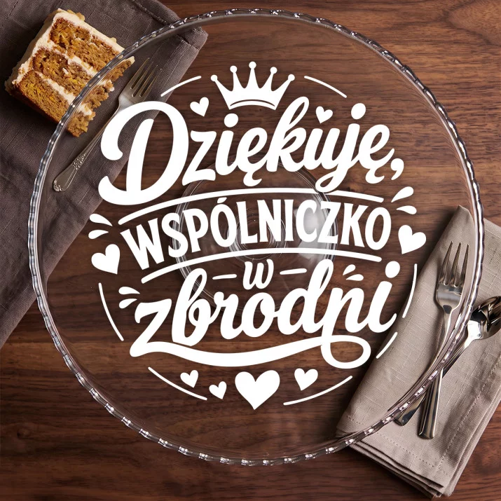 Patera Na Ciasto Dla Świadkowej Podziękowanie Prezent Dla Kobiety: Wdzięczność Z Humorem Patera Na Ciasto Dla Świadkowej Podziękowanie Prezent Dla Kobiety: Wdzięczność Z Humorem