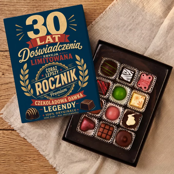 Czekoladki Na 30 Urodziny Prezent Dla Mężczyzny: Limitowany Rocznik 30 Czekoladki Na 30 Urodziny Prezent Dla Mężczyzny: Limitowany Rocznik 30