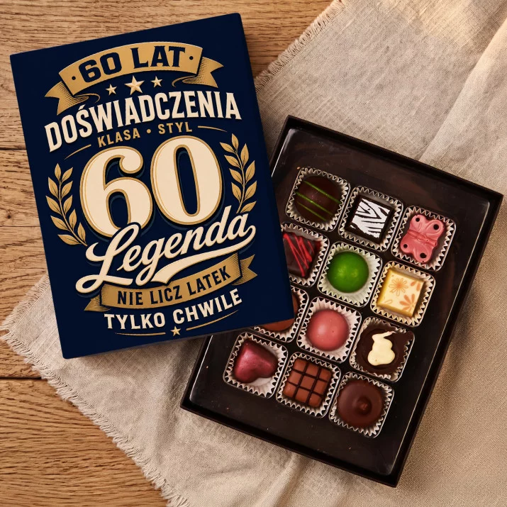Czekoladki Dla 60 Latka Prezent Na 60 Urodziny Dla Mężczyzny: Legenda 60 Lat Czekoladki Dla 60 Latka Prezent Na 60 Urodziny Dla Mężczyzny: Legenda 60 Lat