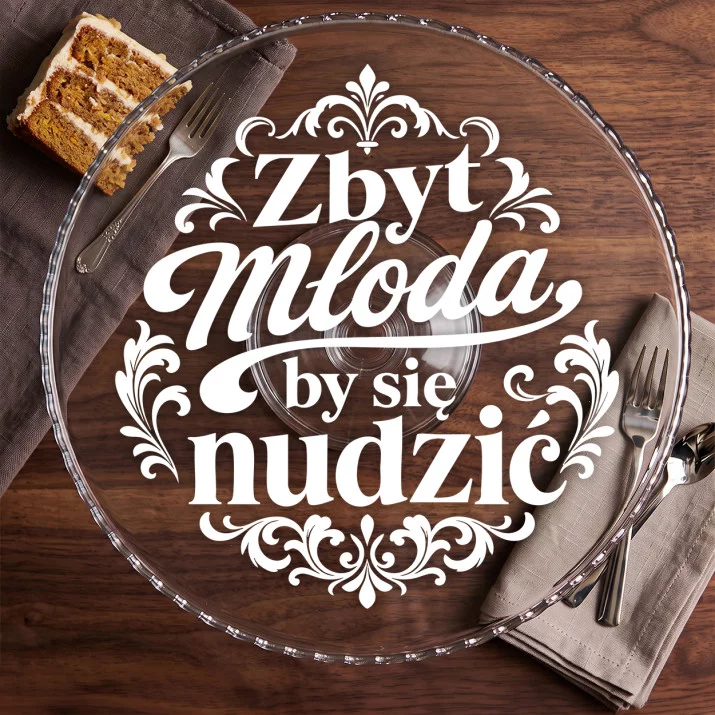 Patera Na Ciasto Na 70 Urodziny Prezent Dla Kobiety: Szykowny Dowcip Patera Na Ciasto Na 70 Urodziny Prezent Dla Kobiety: Szykowny Dowcip
