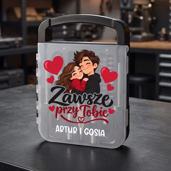 Zestaw Narzędzi Na Walentynki Prezent Na Rocznicę Dla Pary: Zawsze Przy Tobie Zestaw Narzędzi Na Walentynki Prezent Na Rocznicę Dla Pary: Zawsze Przy Tobie