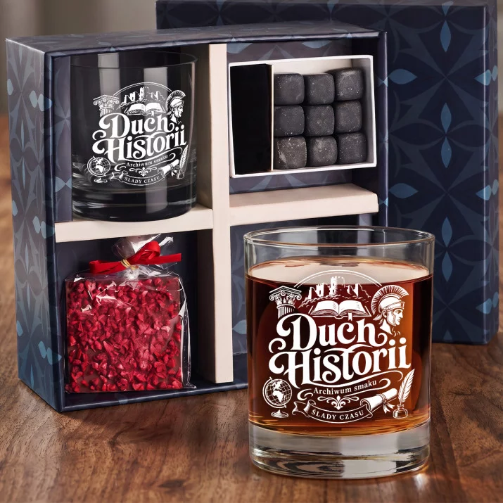Zestaw Prezentowy Whisky Dla Historyka Dla Mężczyzny: Duch Historii