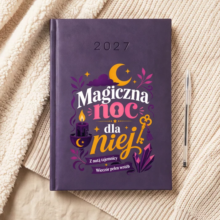 Kalendarz Książkowy A5 2027 Na Andrzejki Prezent Dla Kobiety: Magia Kobiecej Nocy