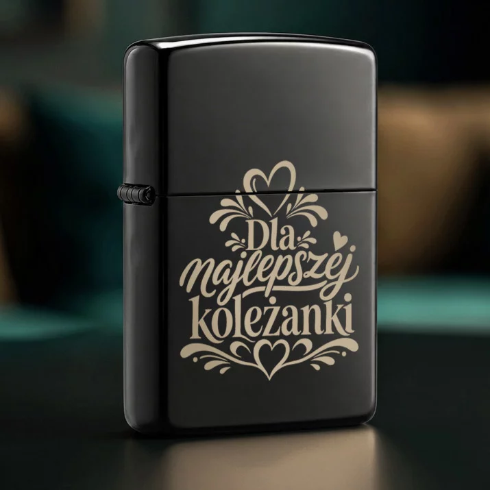 Zapalniczka Z Grawerem Dla Koleżanki Prezent Dla Kobiety: Koleżeńska Elegancja