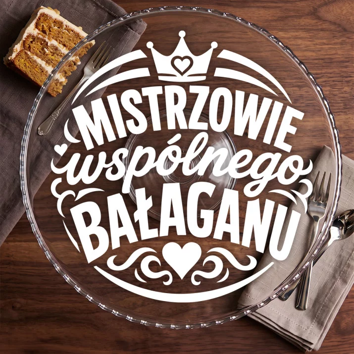 Patera Na Ciasto Na 30 Rocznicę Ślubu Rodziców Prezent Dla Pary: Zabawny Duet Domowy