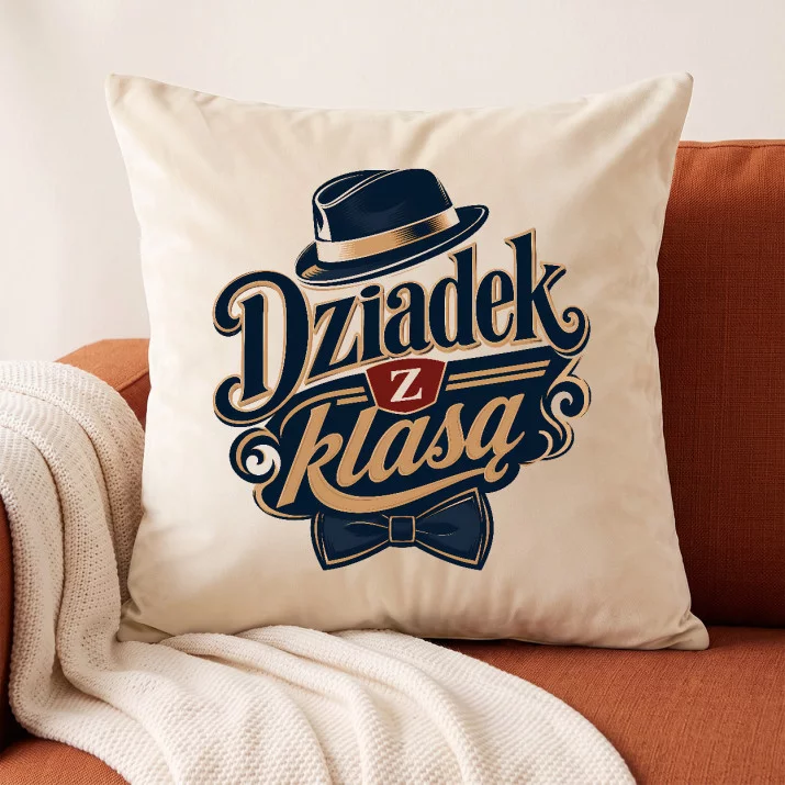 Poduszka Dekoracyjna Dla Dziadka Prezent Na Dzień Dziadka Dla Mężczyzny: Subtelna Elegancja