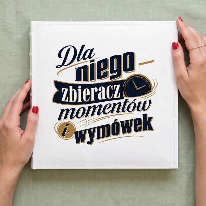 Album Na Zdjęcia Tradycyjny Dla Niego Prezent Na Walentynki Dla Mężczyzny: Zbieracz Chwil Album Na Zdjęcia Tradycyjny Dla Niego Prezent Na Walentynki Dla Mężczyzny: Zbieracz Chwil
