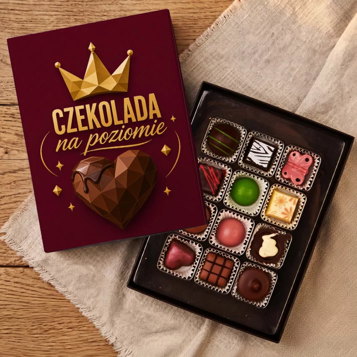 Czekoladki Na Urodziny Prezent Dla Kobiety: Czekolada Na Poziomie Czekoladki Na Urodziny Prezent Dla Kobiety: Czekolada Na Poziomie