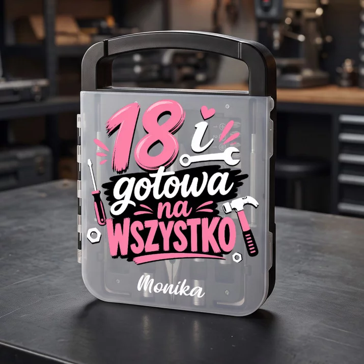 Zestaw Narzędzi Na 18 Prezent Dla Kobiety: Młoda I Śmiała Zestaw Narzędzi Na 18 Prezent Dla Kobiety: Młoda I Śmiała