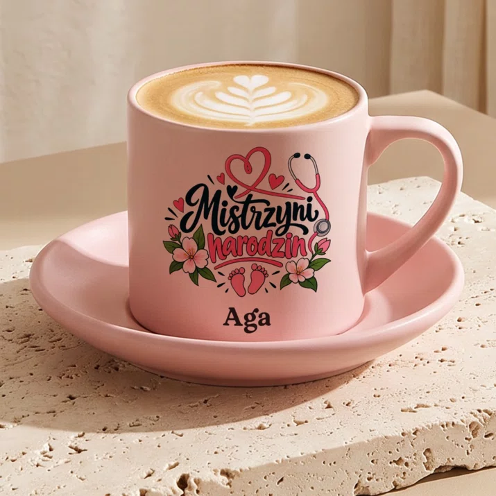 Filiżanka Personalizowana Dla Położnej Prezent Dla Kobiety: Mistrzyni Narodzin Filiżanka Personalizowana Dla Położnej Prezent Dla Kobiety: Mistrzyni Narodzin