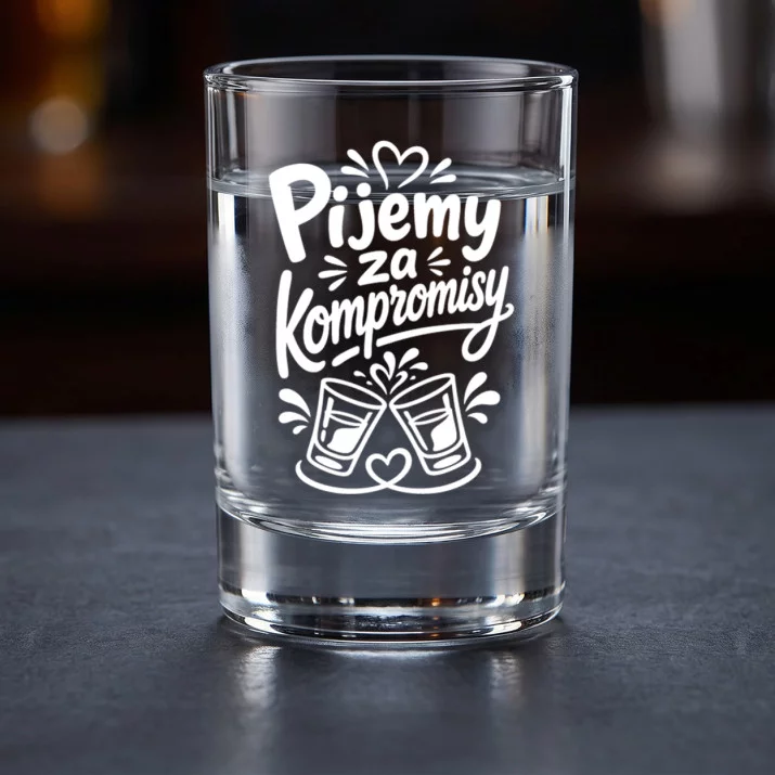 Kieliszki Do Wódki Na Rocznicę Związku Prezent Na Walentynki : Kompromisowy Toast Kieliszki Do Wódki Na Rocznicę Związku Prezent Na Walentynki : Kompromisowy Toast