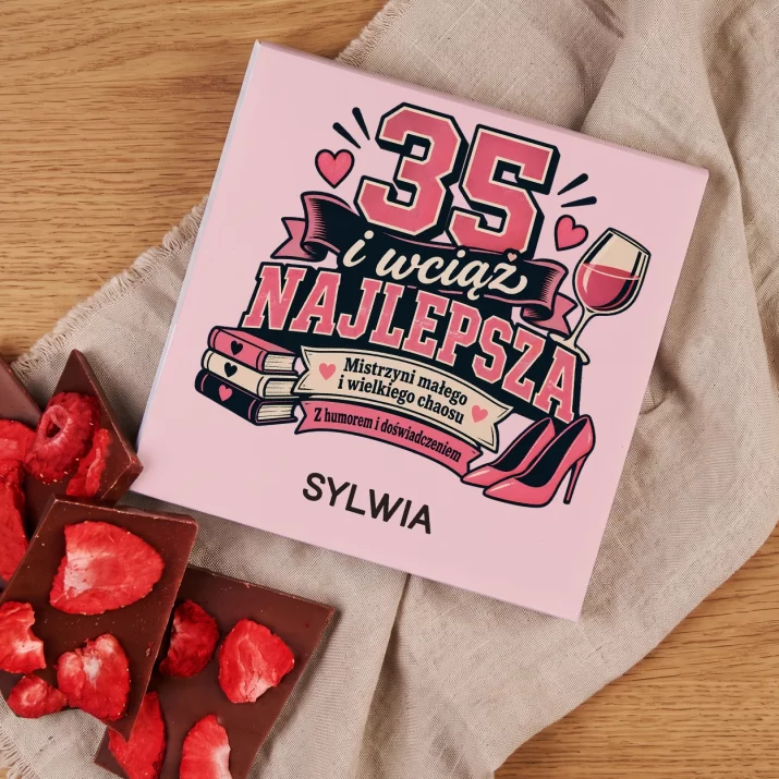 Czekolada z Truskawkami Dla 35 Latki Prezent Na 35 Urodziny Dla Kobiety: 35 I Wciąż Najlepsza Czekolada z Truskawkami Dla 35 Latki Prezent Na 35 Urodziny Dla Kobiety: 35 I Wciąż Najlepsza