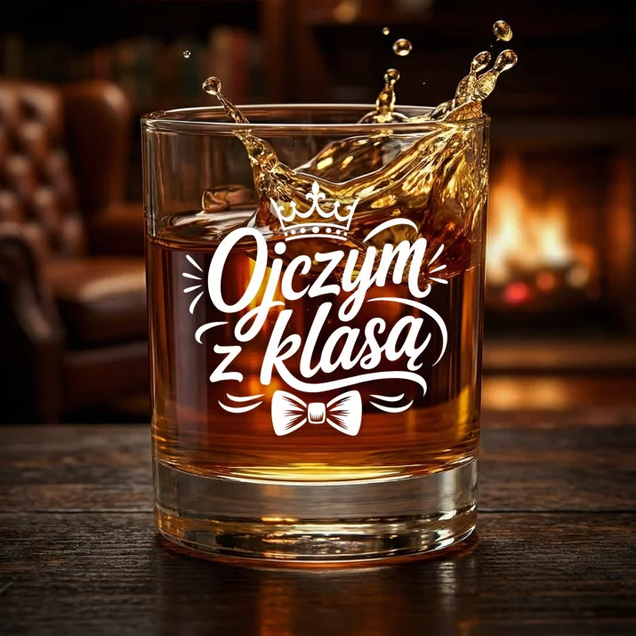 Szklanka Do Whisky Dla Ojczyma Prezent Na Dzień Ojca Dla Mężczyzny: Ojczym Z Klasą Szklanka Do Whisky Dla Ojczyma Prezent Na Dzień Ojca Dla Mężczyzny: Ojczym Z Klasą