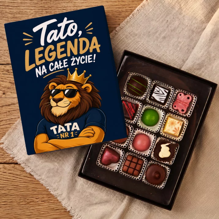 Czekoladki Na Dzień Ojca Prezent Dla Taty Mężczyzny: Tato, Legenda Czekoladki Na Dzień Ojca Prezent Dla Taty Mężczyzny: Tato, Legenda