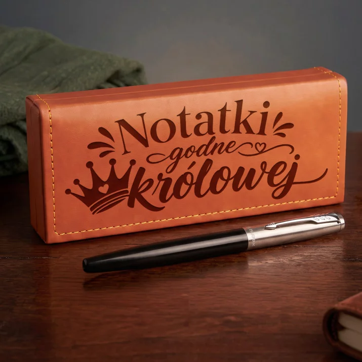 Pióro Wieczne Parker W Etui Na Boże Narodzenie Prezent Dla Kobiety: Królowa Notatek Pióro Wieczne Parker W Etui Na Boże Narodzenie Prezent Dla Kobiety: Królowa Notatek
